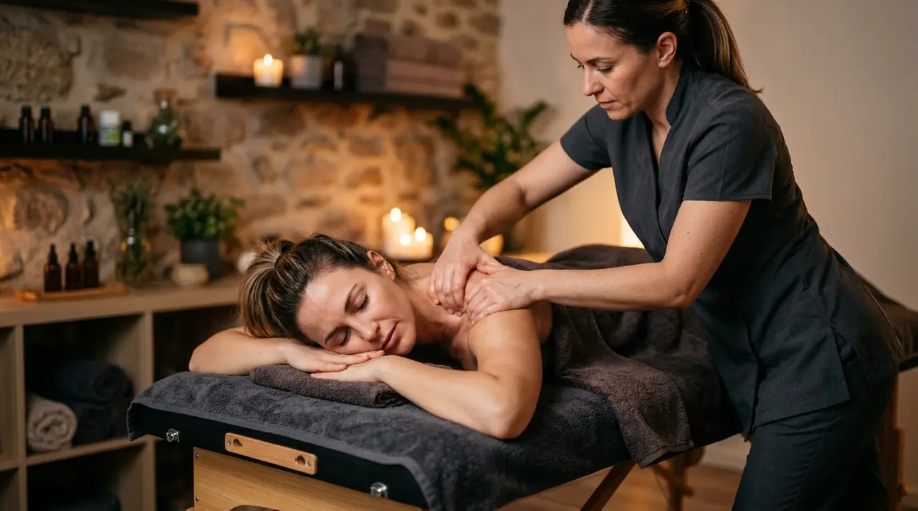 Massoterapia para tensão muscular no Espaço Vitali
